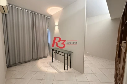 Apartamento à venda, 32 m² por R$ 373.000,00 - Boqueirão - Santos/SP