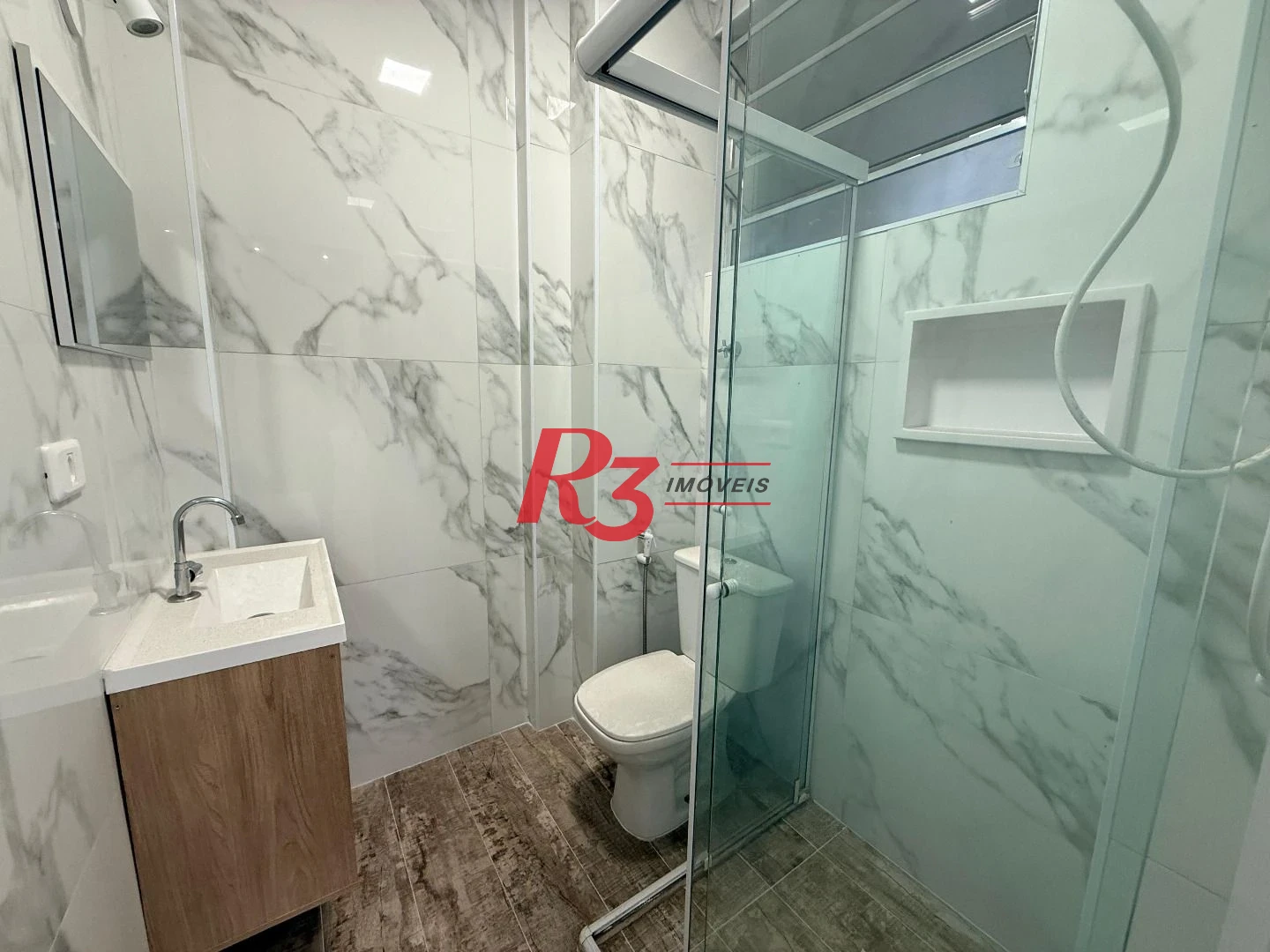 Apartamento à venda, 32 m² por R$ 373.000,00 - Boqueirão - Santos/SP