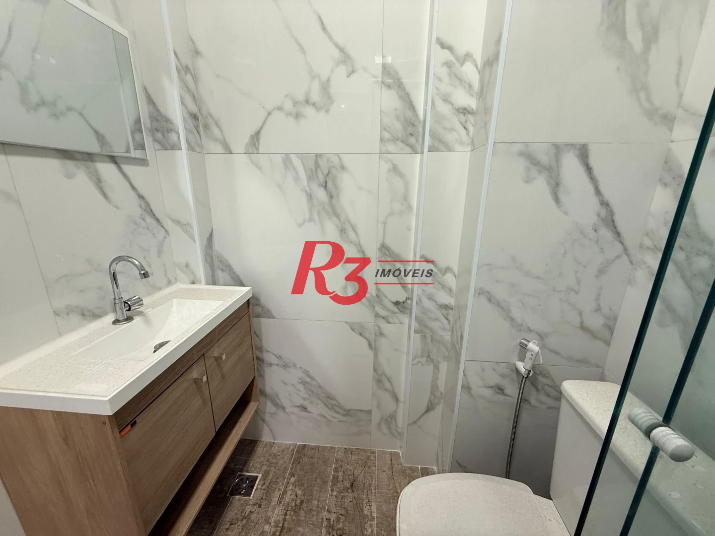 Apartamento à venda, 32 m² por R$ 373.000,00 - Boqueirão - Santos/SP