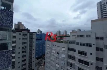 Apartamento com 1 dormitório à venda, 64 m² por R$ 549.000,00 - José Menino - Santos/SP