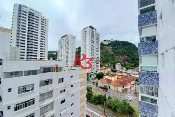Apartamento com 1 dormitório à venda, 64 m² por R$ 549.000,00 - José Menino - Santos/SP