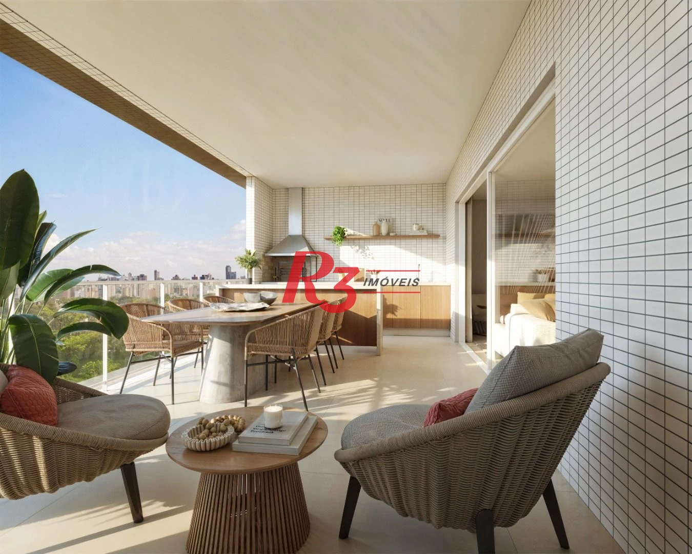 Apartamento com 3 dormitórios à venda, 160 m² por R$ 2.421.900 - Ponta da Praia - Santos/SP