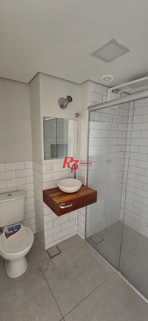 Apartamento com 2 dormitórios para alugar, 96 m² por R$ 4.500,00/mês - Aparecida - Santos/SP