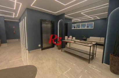 Apartamento com 2 dormitórios à venda, 67 m² por R$ 720.000,00 - Macuco - Santos/SP