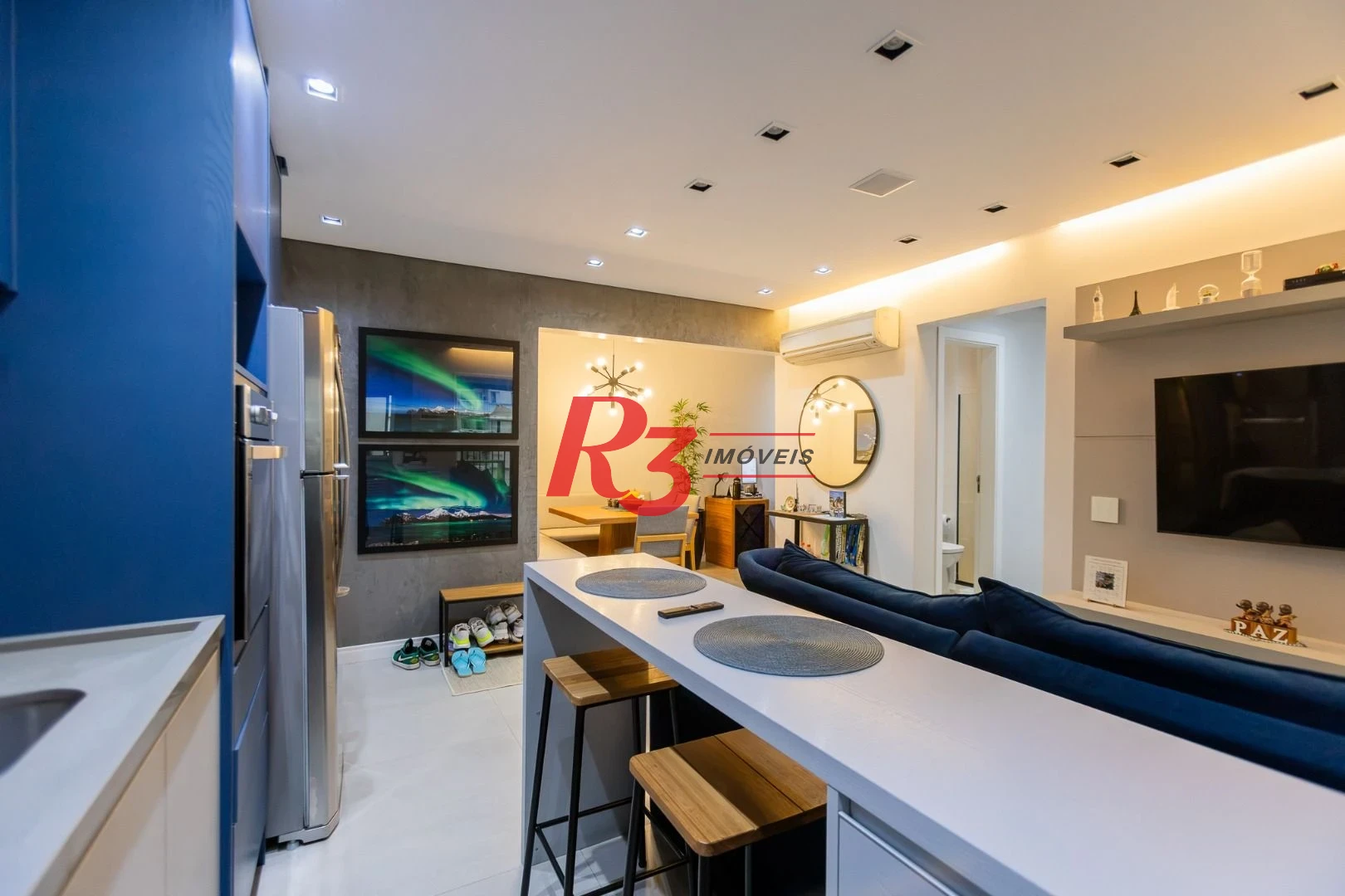 Apartamento à venda, 63 m² por R$ 765.000,00 - Marapé - Santos/SP