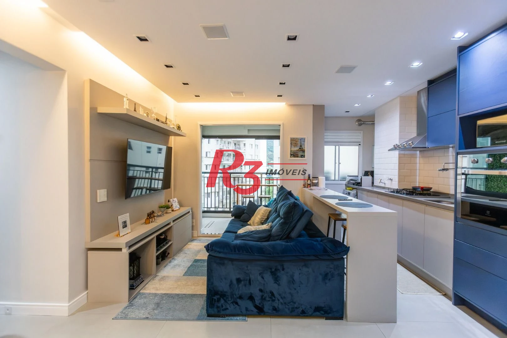 Apartamento à venda, 63 m² por R$ 765.000,00 - Marapé - Santos/SP
