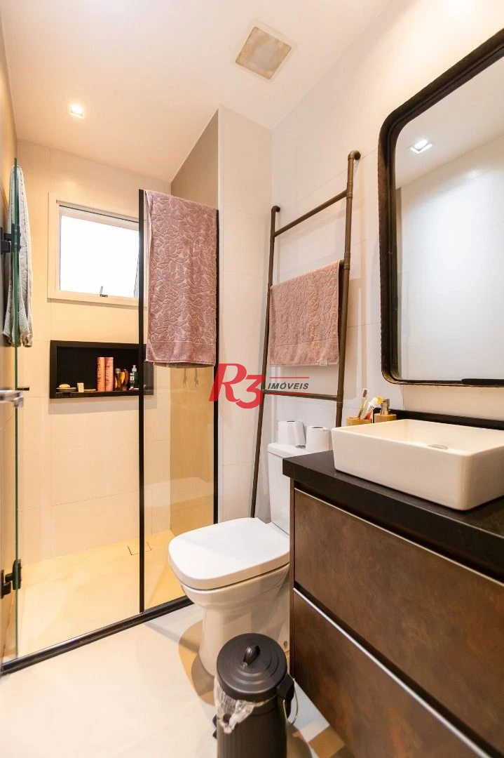 Apartamento à venda, 63 m² por R$ 765.000,00 - Marapé - Santos/SP