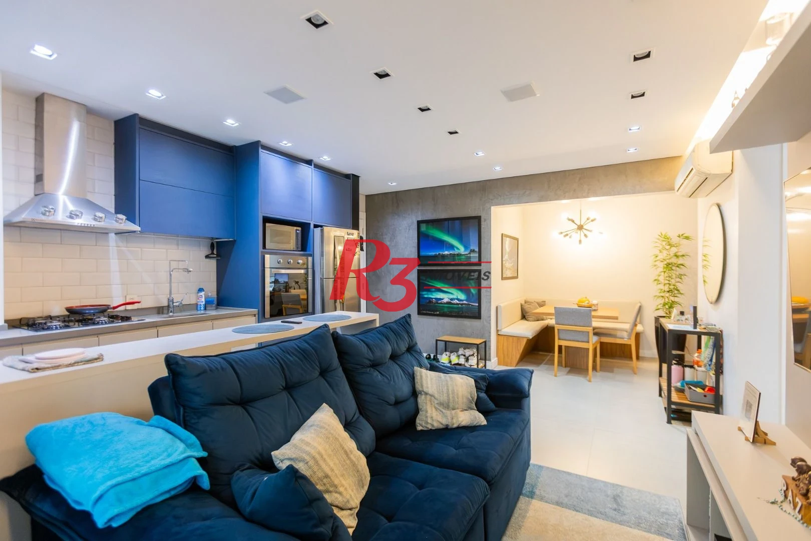 Apartamento à venda, 63 m² por R$ 765.000,00 - Marapé - Santos/SP
