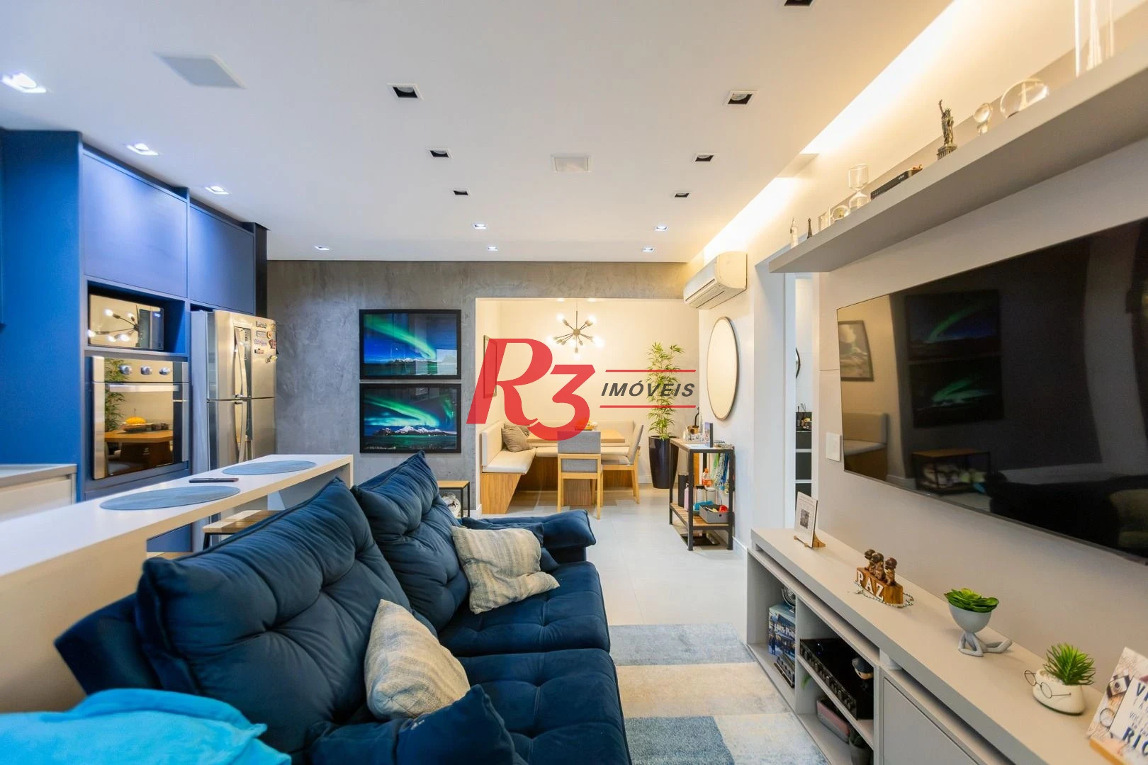 Apartamento à venda, 63 m² por R$ 765.000,00 - Marapé - Santos/SP
