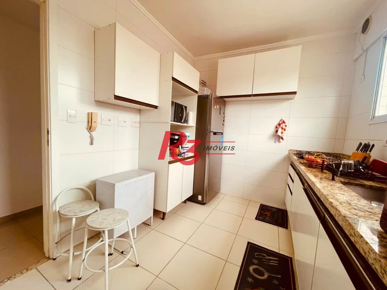 Apartamento com 1 dormitório à venda, 56 m² por R$ 490.000,00 - Vila Matias - Santos/SP