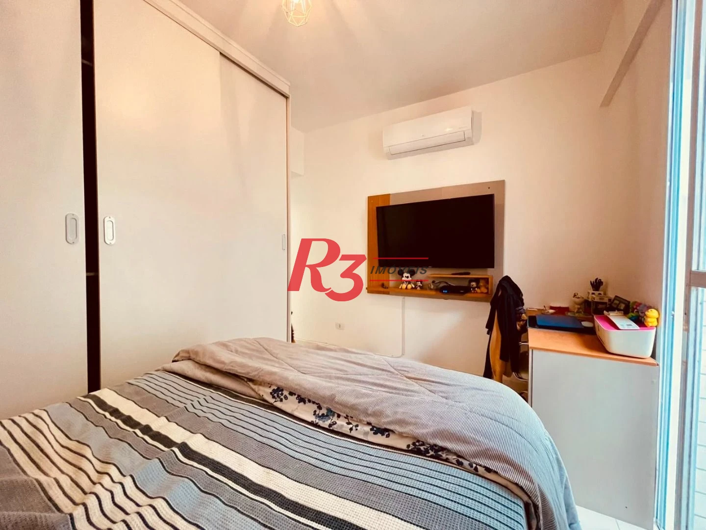 Apartamento com 1 dormitório à venda, 56 m² por R$ 490.000,00 - Vila Matias - Santos/SP
