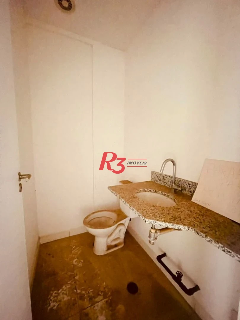 Sala para alugar, 42 m² por R$ 3.000,00/mês - Vila Matias - Santos/SP