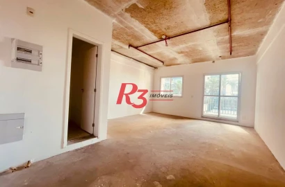 Sala para alugar, 42 m² por R$ 3.000,00/mês - Vila Matias - Santos/SP