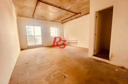 Sala para alugar, 42 m² por R$ 3.000,00/mês - Vila Matias - Santos/SP