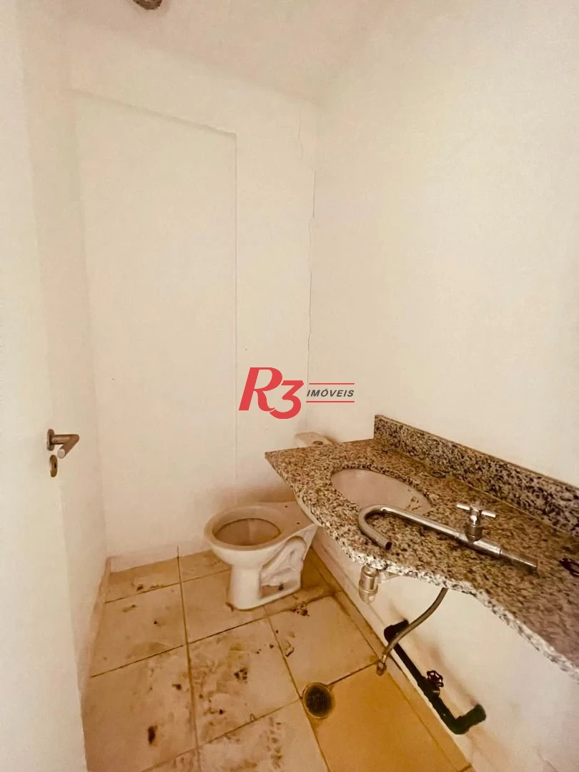 Sala para alugar, 42 m² por R$ 3.000,00/mês - Vila Matias - Santos/SP