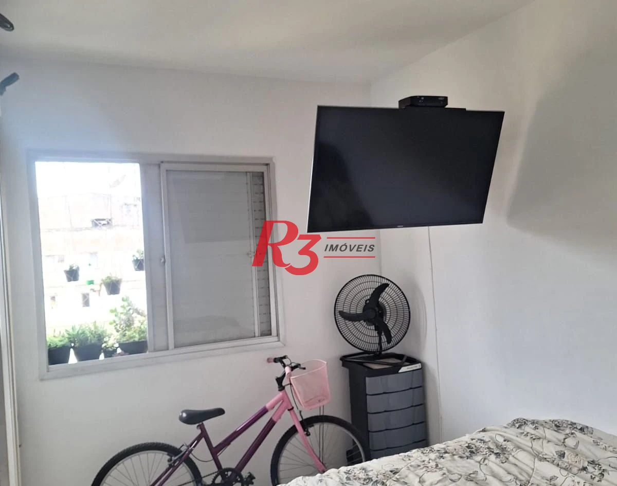 Apartamento com 2 dormitórios à venda, 58 m² por R$ 300.000,00 - Saboó - Santos/SP