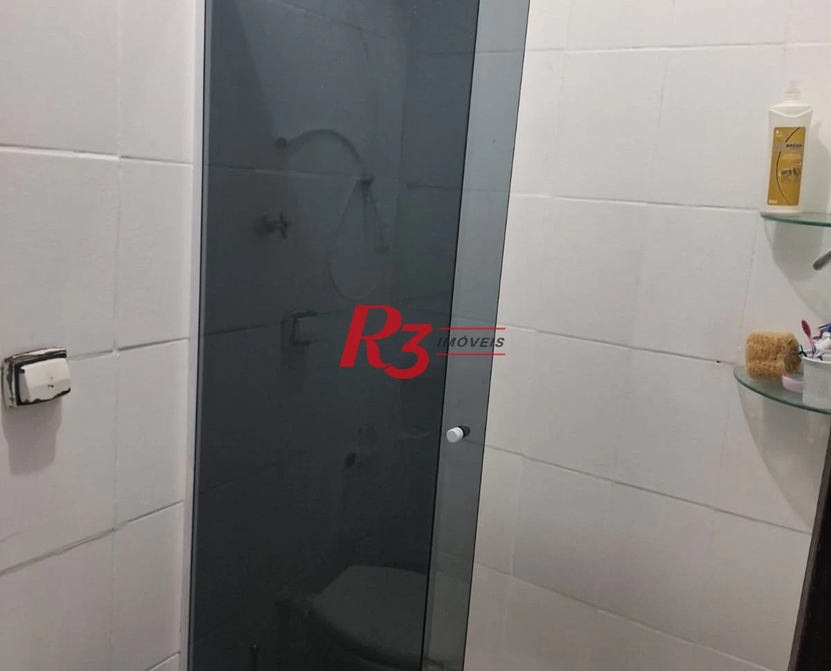 Apartamento com 2 dormitórios à venda, 58 m² por R$ 300.000,00 - Saboó - Santos/SP