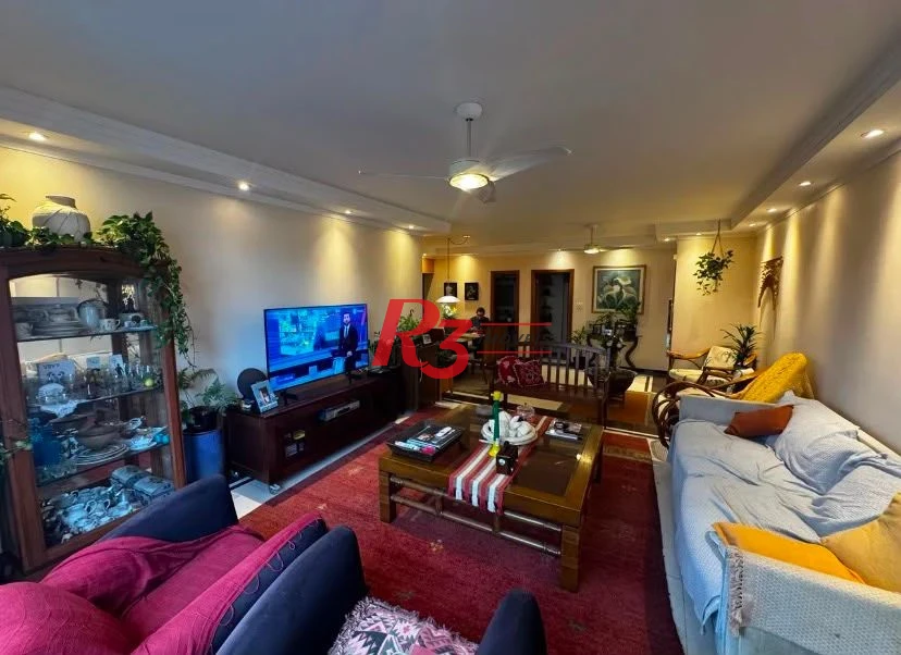 Apartamento à venda, 157 m² por R$ 1.390.000,00 - Boqueirão - Santos/SP