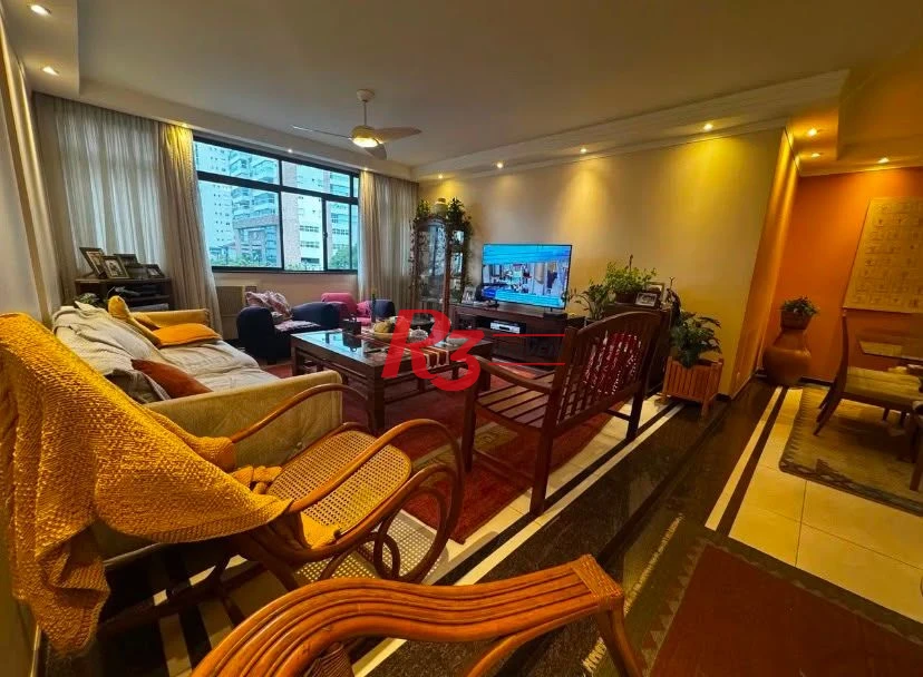 Apartamento à venda, 157 m² por R$ 1.390.000,00 - Boqueirão - Santos/SP