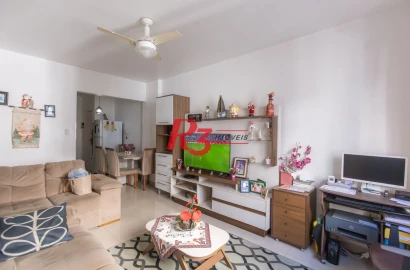 Apartamento com 2 dormitórios à venda, 74 m² por R$ 531.000,00 - Ponta da Praia - Santos/SP