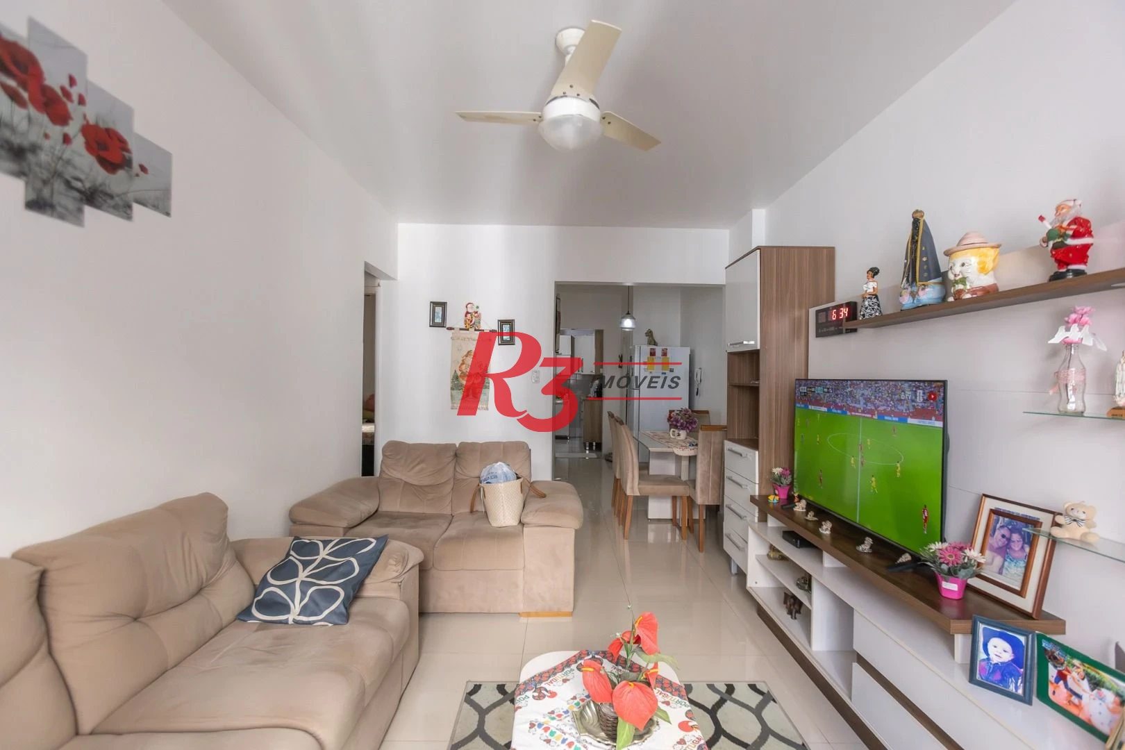 Apartamento com 2 dormitórios à venda, 74 m² por R$ 531.000,00 - Ponta da Praia - Santos/SP