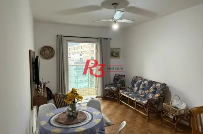 Apartamento com 2 dormitórios à venda, 95 m² por R$ 450.000,00 - José Menino - Santos/SP