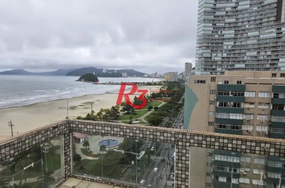 Cobertura com 4 dormitórios à venda, 380 m² por R$ 4.500.000,00 - Pompéia - Santos/SP