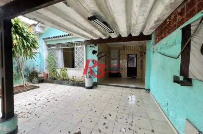 Casa com 2 dormitórios à venda, 125 m² por R$ 710.000,00 - Aparecida - Santos/SP