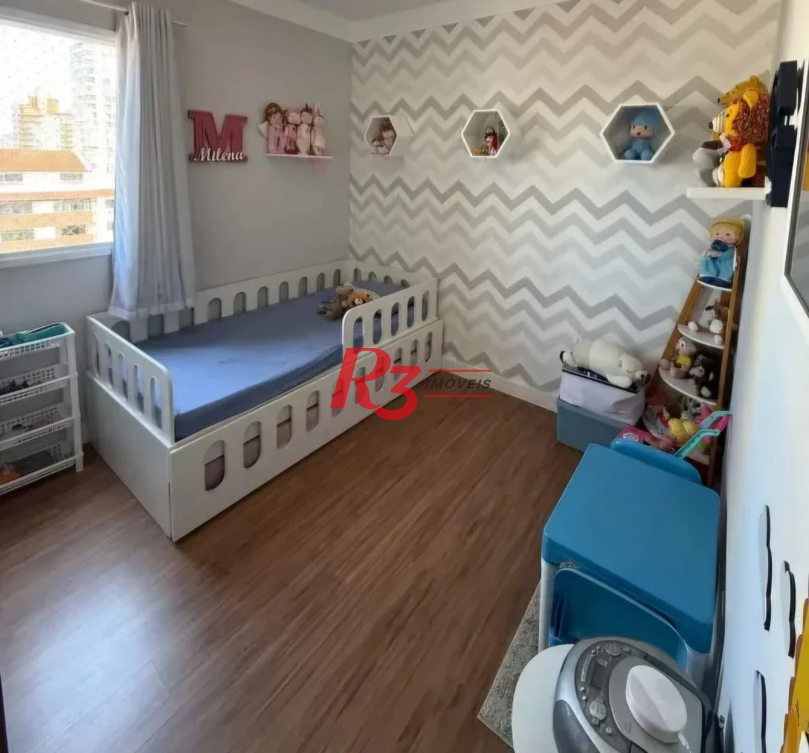 Apartamento com 2 dormitórios à venda, 74 m² por R$ 1.100.000,00 - Gonzaga - Santos/SP