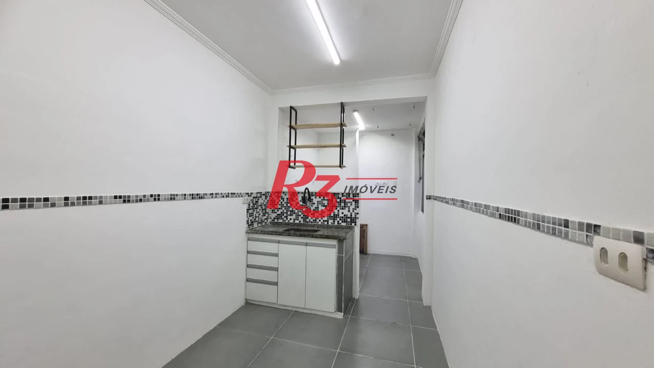 Apartamento com 2 dormitórios para alugar, 70 m² por R$ 3.000,00/mês - Vila Matias - Santos/SP