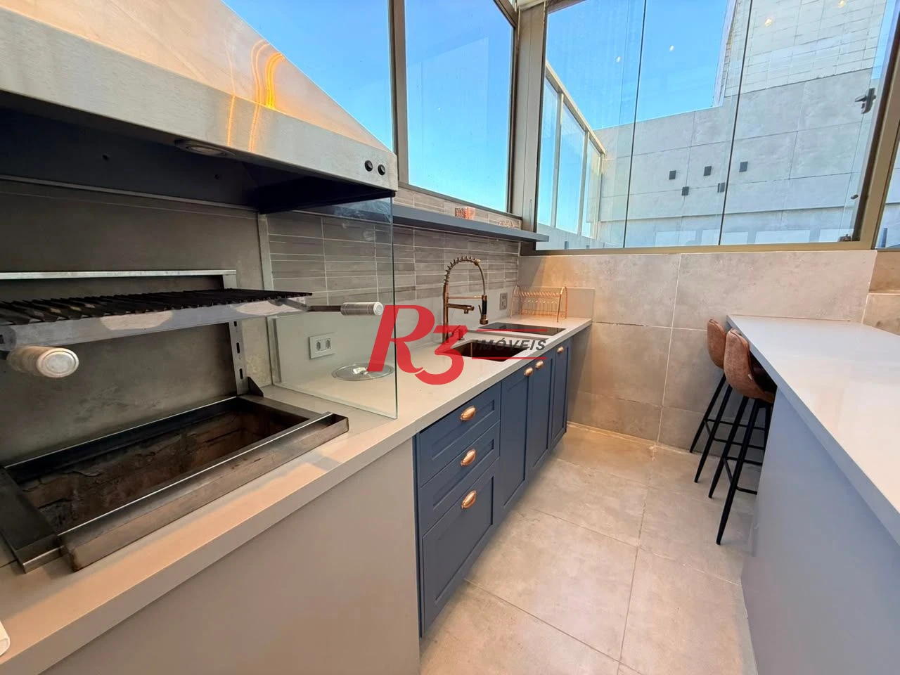 Cobertura com 3 dormitórios à venda, 175 m² por R$ 2.650.000 - Boqueirão - Santos/SP
