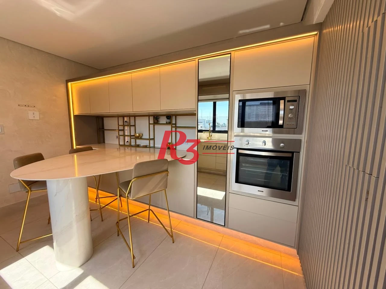 Cobertura com 3 dormitórios à venda, 175 m² por R$ 2.650.000 - Boqueirão - Santos/SP