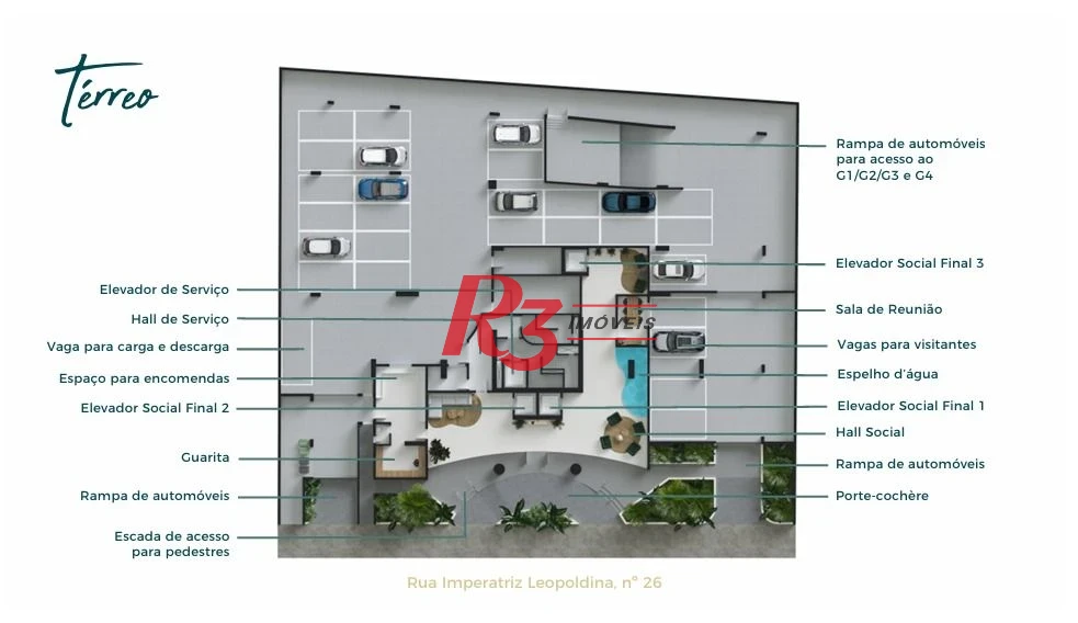 Apartamento à venda, 156 m² por R$ 4.000.000,00 - Ponta da Praia - Santos/SP