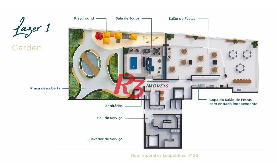 Apartamento à venda, 156 m² por R$ 4.000.000,00 - Ponta da Praia - Santos/SP