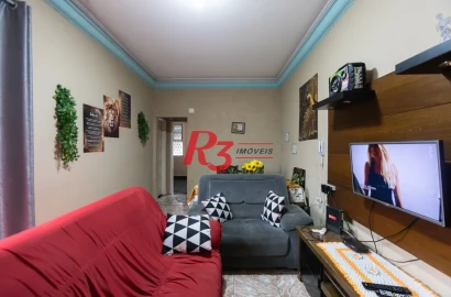 Apartamento à venda, 86 m² por R$ 380.000,00 - Vila Nova - Santos/SP