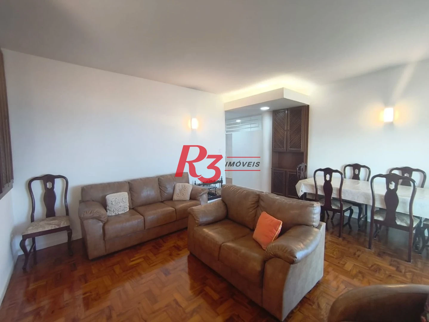Apartamento para alugar, 115 m² por R$ 9.000,00/mês - Boqueirão - Santos/SP