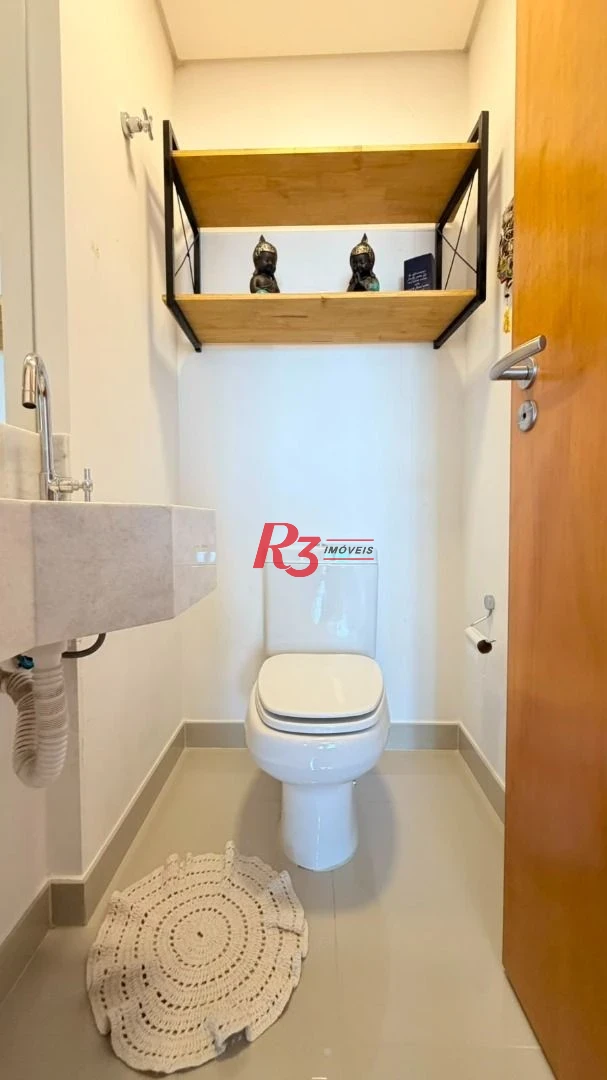 Apartamento com 2 dormitórios à venda, 54 m² por R$ 640.000,00 - Vila Matias - Santos/SP