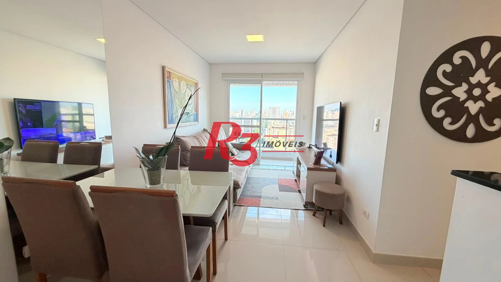 Apartamento com 2 dormitórios à venda, 54 m² por R$ 640.000,00 - Vila Matias - Santos/SP