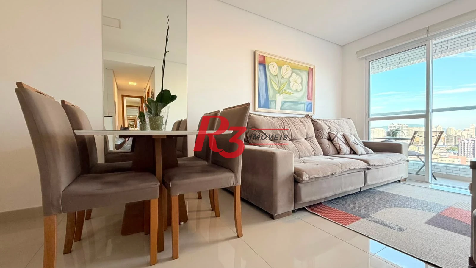 Apartamento com 2 dormitórios à venda, 54 m² por R$ 640.000,00 - Vila Matias - Santos/SP