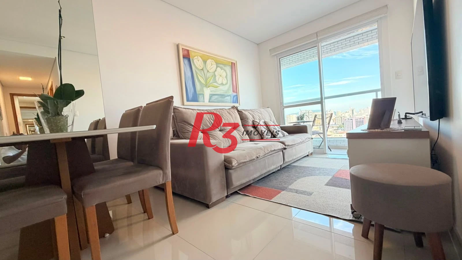 Apartamento com 2 dormitórios à venda, 54 m² por R$ 640.000,00 - Vila Matias - Santos/SP