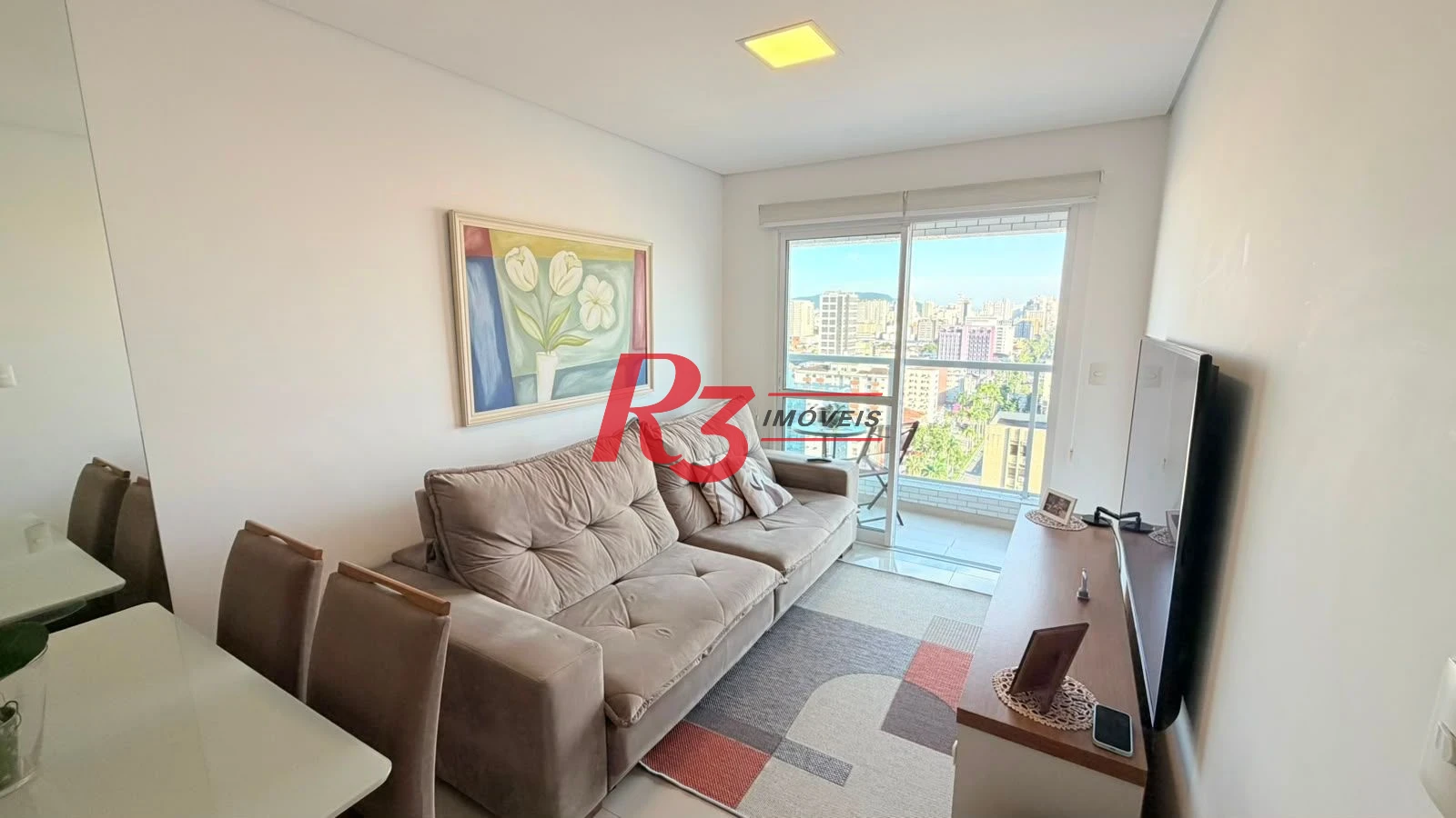 Apartamento com 2 dormitórios à venda, 54 m² por R$ 640.000,00 - Vila Matias - Santos/SP