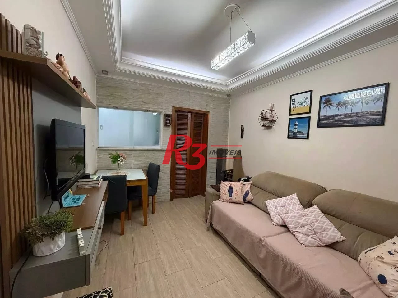 Apartamento à venda, 62 m² por R$ 375.000,00 - Vila Matias - Santos/SP