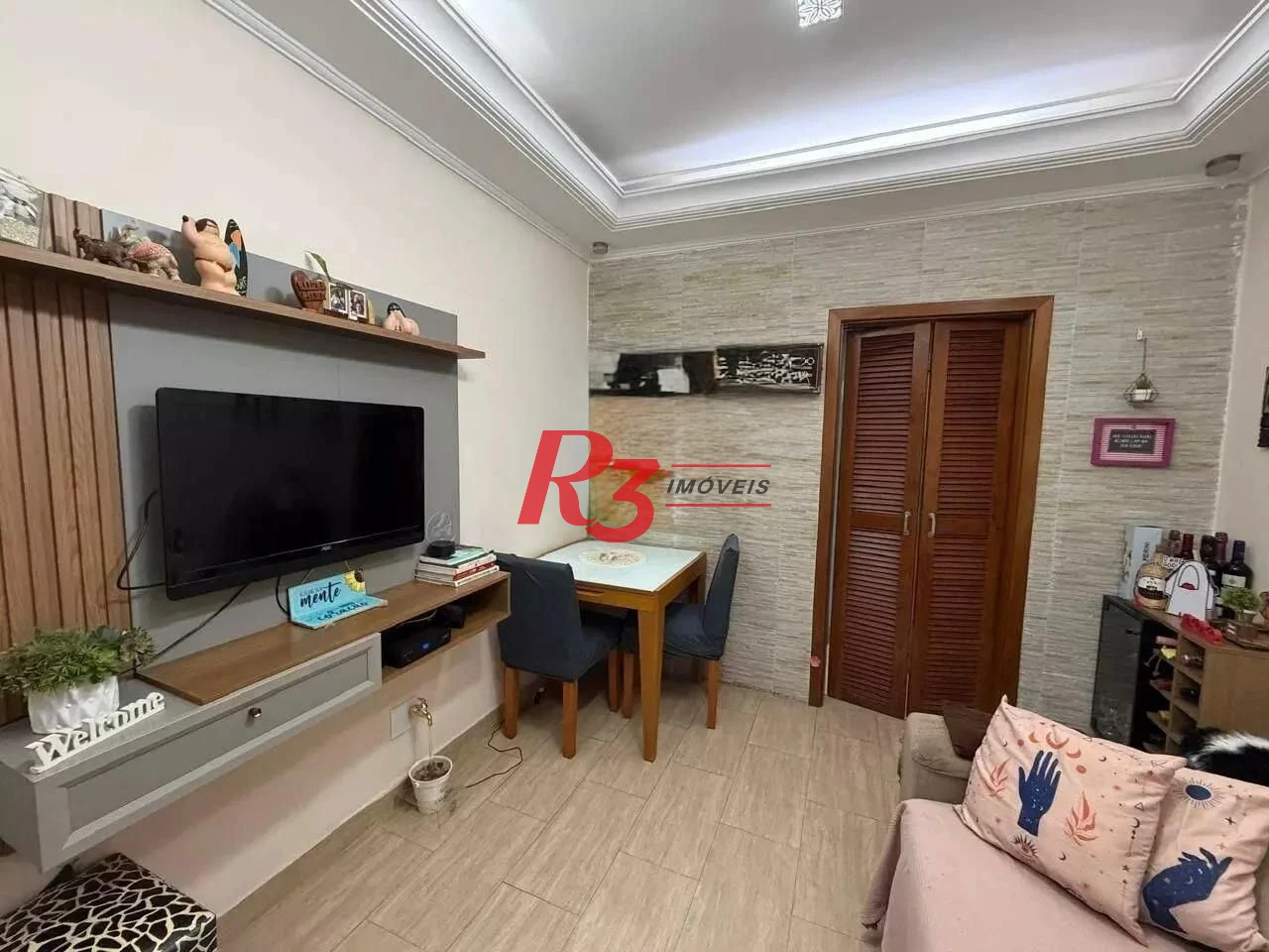 Apartamento à venda, 62 m² por R$ 375.000,00 - Vila Matias - Santos/SP