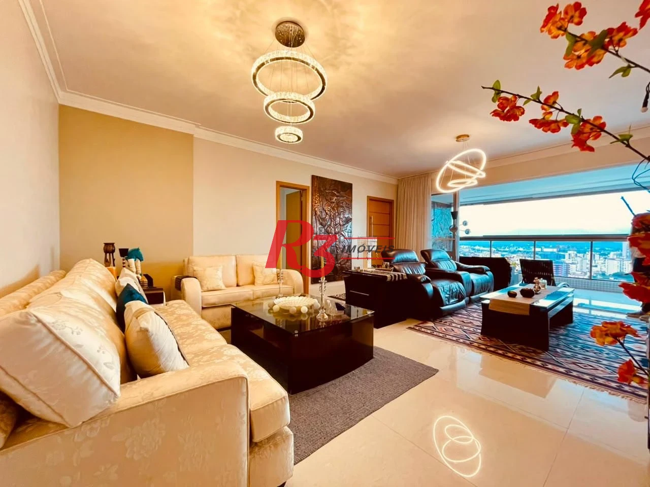 Apartamento com 3 dormitórios à venda, 171 m² por R$ 3.000.000,00 - Embaré - Santos/SP