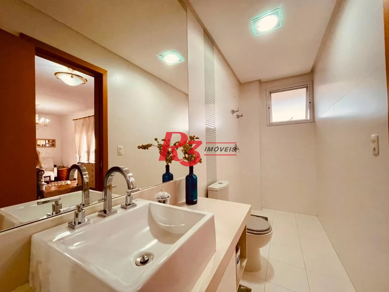 Apartamento com 3 dormitórios à venda, 171 m² por R$ 3.000.000,00 - Embaré - Santos/SP