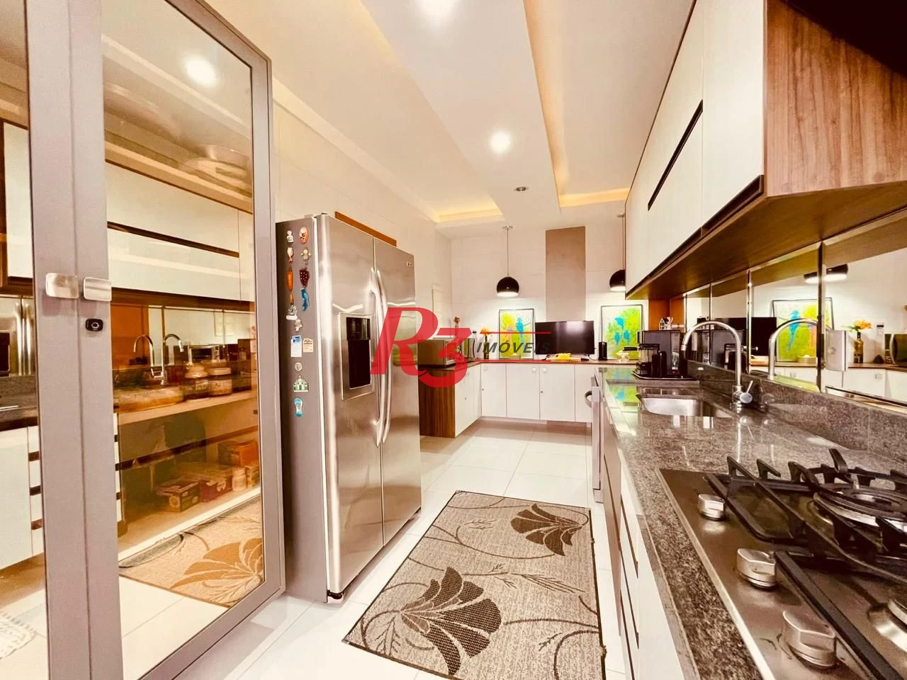 Apartamento com 3 dormitórios à venda, 171 m² por R$ 3.000.000,00 - Embaré - Santos/SP