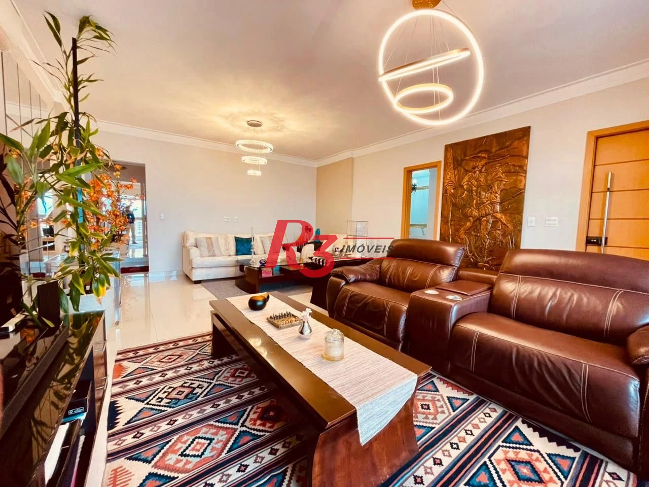 Apartamento com 3 dormitórios à venda, 171 m² por R$ 3.000.000,00 - Embaré - Santos/SP