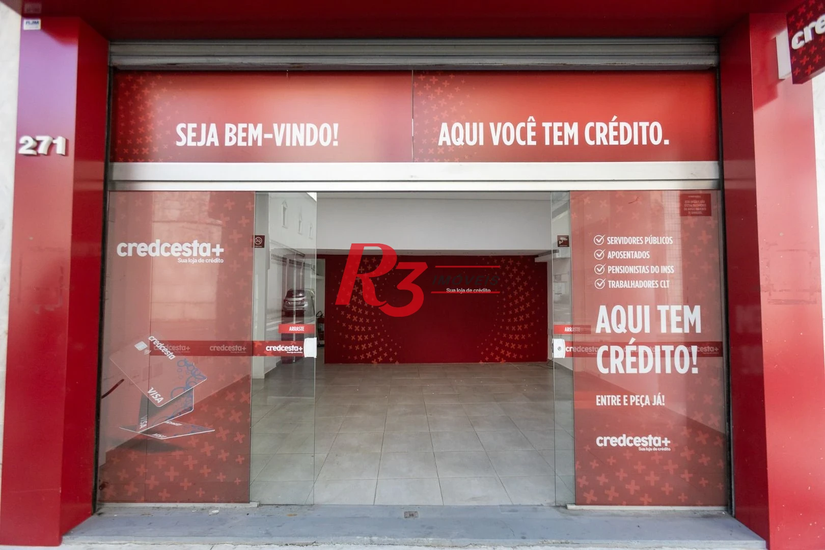 Loja para alugar, 75 m² por R$ 5.500,00/mês - Centro - Santos/SP