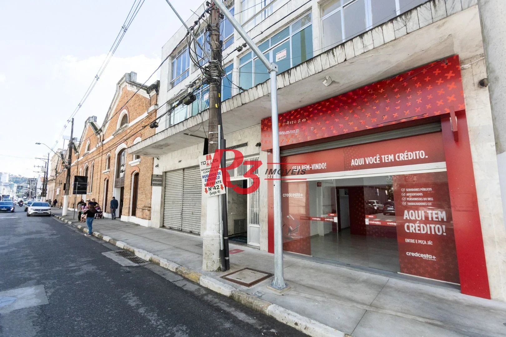 Loja para alugar, 75 m² por R$ 5.500,00/mês - Centro - Santos/SP