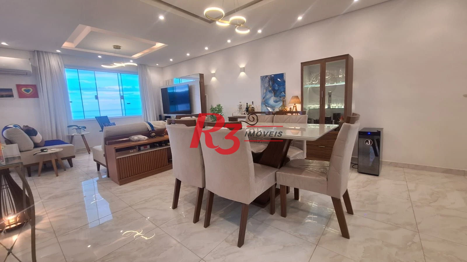 Apartamento com 3 dormitórios à venda, 124 m² por R$ 1.600.000,00 - Boqueirão - Santos/SP